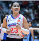 Galanza Leads Creamline Past Capital1’s Comeback Scare to Claim Solo PVL Lead