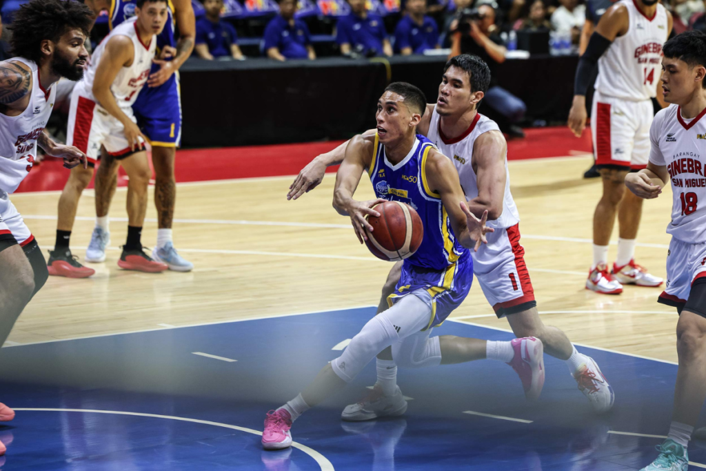 Zavier Lucero led Magnolia with 21 points, nine rebounds, two assists and two steals in the Hotshots' win over Barangay Ginebra. [PBA Images]