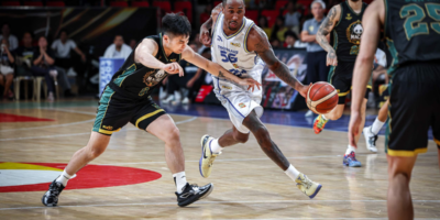 Rondae Hollis-Jefferson scored 22 points, grabbed six rebounds and handed out five assists in his return from an Achilles tear as TNT defeated Macau in the PBA Governors’ Cup. [PBA Images]