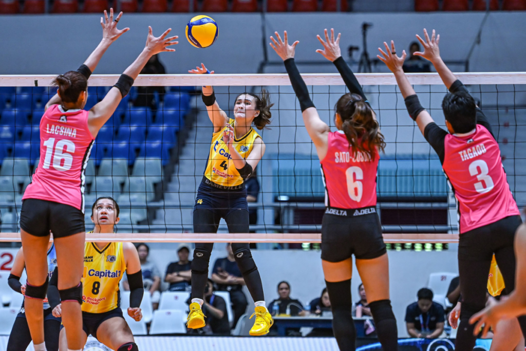 Bella Belen delivered a career-high 35 points for Capital1 despite playing with a heavily taped right wrist in the PVL All-Filipino Conference. [PVL Images]