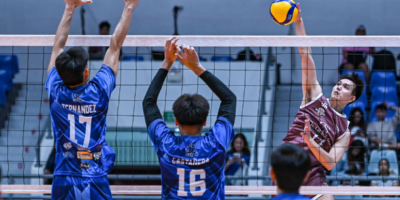 Vince Abrot scored 13 points on 10 kills, two aces and a block to help Clearskiiin UV Smashers rally past 3B. [PVL Images]