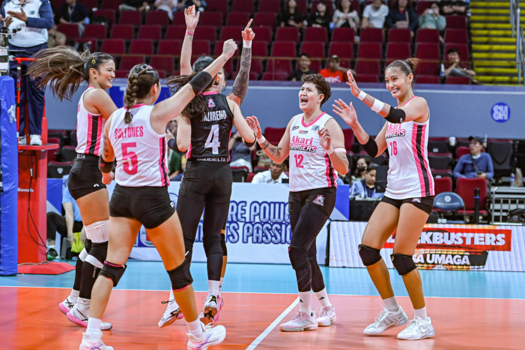 Akari defeated PLDT in straight sets to claim its first victory in the PVL Siklab Series and end a two-game losing streak. [PVL Images]