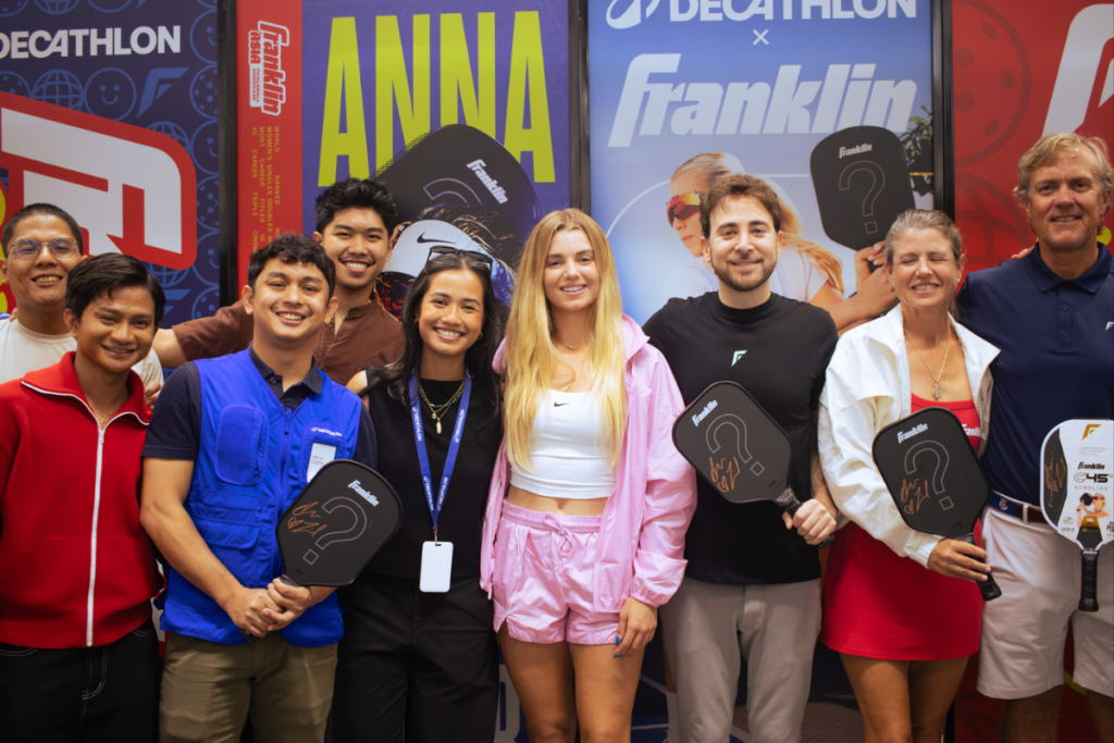 World No. 1 Anna Leigh Waters visited Manila for a Decathlon Philippines and Franklin Sports showcase, sharing her journey from pickleball skeptic to one of the sport’s leading players.