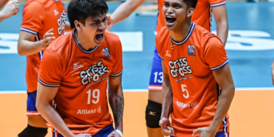 Noel Kampton scored 15 points and delivered a crucial down-the-line hit as Criss Cross completed its comeback against Savouge. [PVL Images]