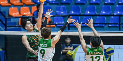 Dryx Saavedra led FEU with 18 points as the Tamaraws opened their V-League semifinal series with a straight-set victory. [PVL Images]