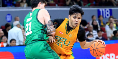 Kirby Mongcopa led FEU with 20 points in its 90-78 victory over defending champion La Salle in UAAP Season 89. [photo credit: Peter Baltazar]
