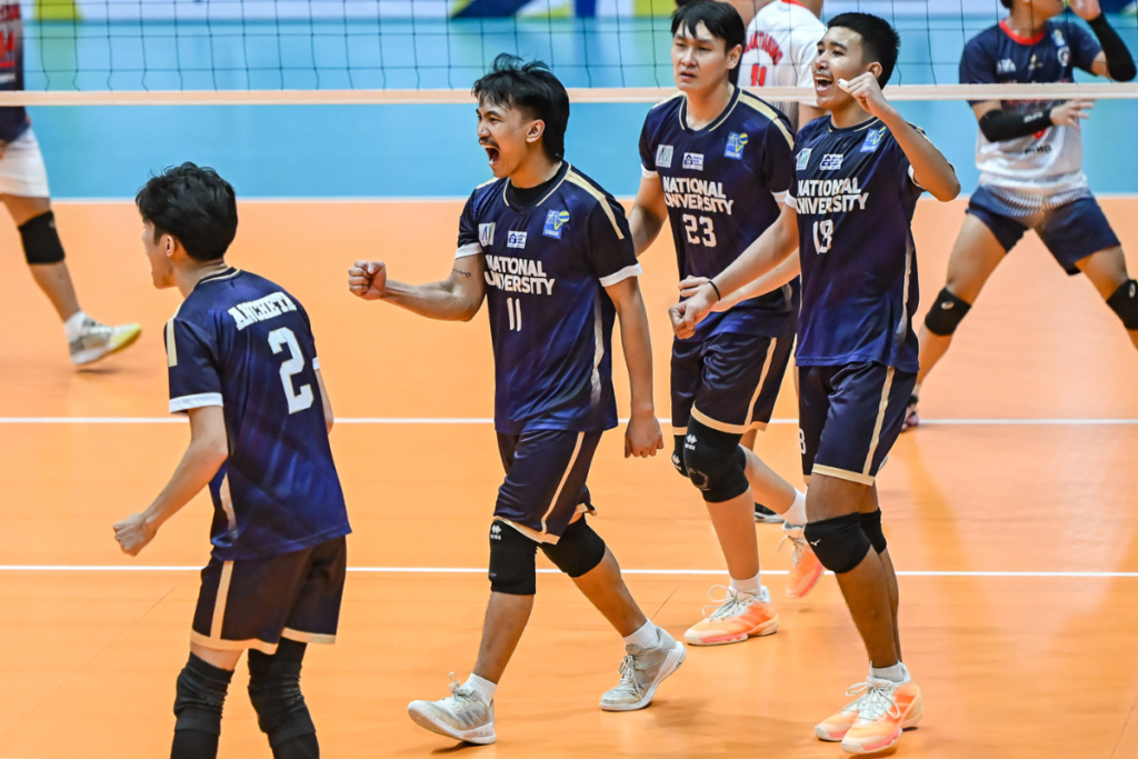 Jade Disquitado led NU with 18 points as the Bulldogs moved one win from the V-League Collegiate Challenge Finals. [PVL Images]