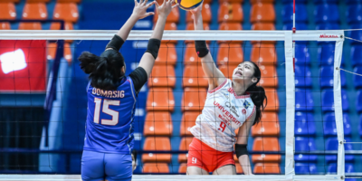 Janessa Buhay led the UE Lady Warriors to the 2026 V-League Collegiate Challenge bronze medal with 27 points against Arellano University. [PVL Images]