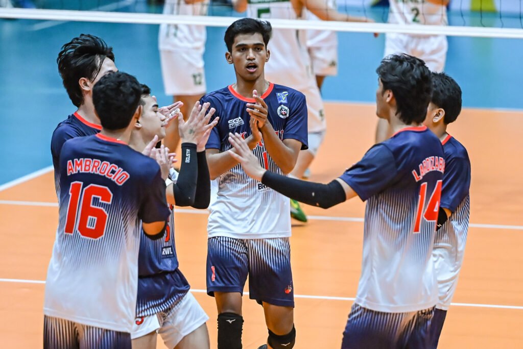 Colegio de San Juan de Letran claimed the 2026 V-League Collegiate Challenge bronze medal after sweeping College of Saint Benilde. [PVL Images]